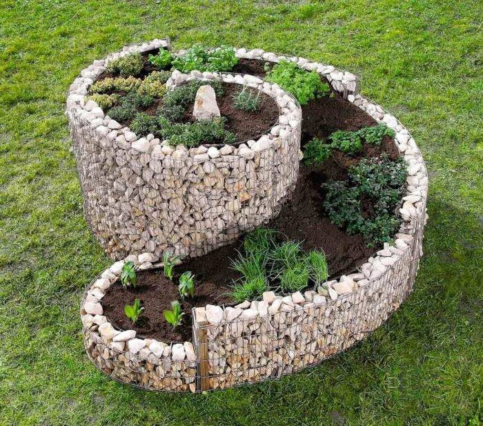 Клумба из камней — живописное сооружение в вашем саду. создаем клумбу из камне своими руками.