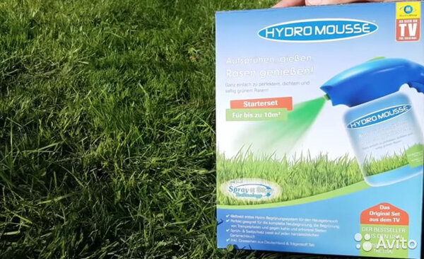 Жидкий газон — инновационная технология, позволяющая быстро засеять красивую лужайку