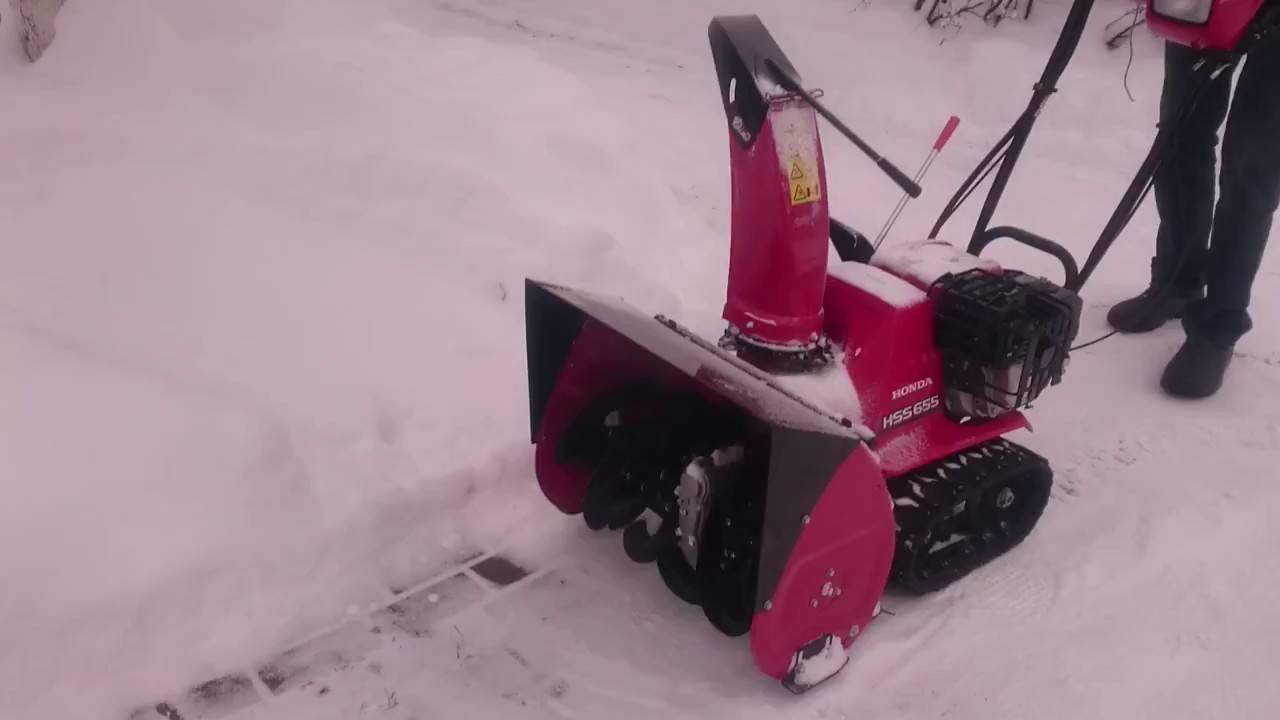 О снегоуборщике honda (хонда) – японская снегоуборочная машина на бензине