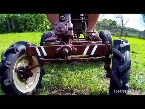 Мини-трактор из мотоблока «нева»: как своими руками сделать небольшой трактор по чертежам? самодельный мини-трактор переломка 4x4 с рулевой рейкой