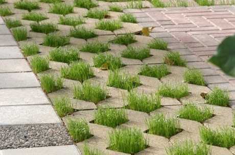 Бетонная газонная решетка: укладка плитки-решетки из бетона на газоне, формы и размеры