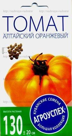 Томат алтайский оранжевый — описание и характеристика сорта