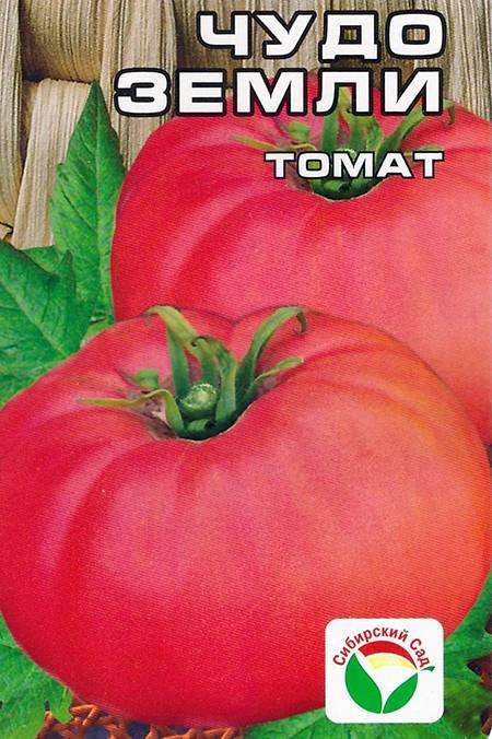 Томат “чудо земли” – описание сорта, правила посадки и уход за рассадой